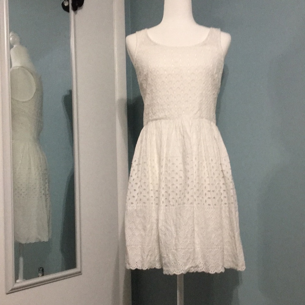 White dress